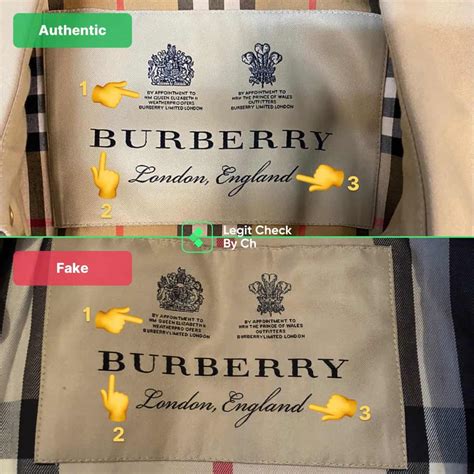 fake burberry coat tag|genuine burberry coat logo.